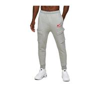Nike Athletic Dept Cargo Joggers Grey Red UK L