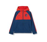 Nike ATM B Nsw Hybrid Fz Sweatshirt - Coastal Blue/Sport Red/(Coastal Blue) (No Sponsor), X-Large
