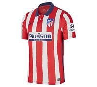 Nike ATM M Nk Brt Stad Jsy Ss HM T-Shirt - Sport Red/(Midnight Navy) (Full Sponsor), X-Large
