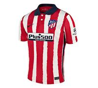 Nike ATM M Nk Brt Stad Jsy Ss HM T-Shirt - Sport Red/(Midnight Navy) (Full Sponsor), XX-Large