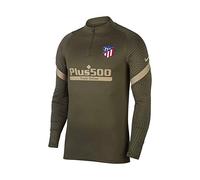 Nike ATM M Nk Dry STRK Dril Top Long Sleeved T-Shirt - Cargo Khaki/Cargo Khaki/Khaki/(Khaki) (Full Spons-PLYR), XXX-Large