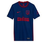 Nike ATM Y Nk Brt Stad Jsy Ss AW T-Shirt - Coastal Blue/(Sport Red) (Full Sponsor), M
