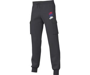 NIKE B NSW SI FLC Cargo Trousers BB, Dk Smoke Grey, XS