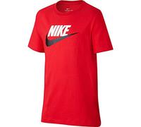 Nike B NSW TEE Futura Icon TD T-Shirt - University Red/(Black), M