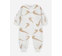 Nike Baby Boucle Jacquard Coverall in Ivory - Ivory - 12 Mths