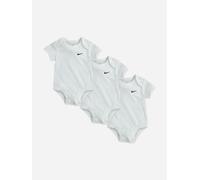 Nike Kids Swoosh Short Sleeve Body 3 Units White 3 Months