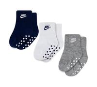NIKE Baby Boys' Core Future Gripper Socks 3 Pair 6-12 Months