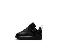 Nike Court Borough Low 2 Baby Toddler Shoe 6K Black/Black
