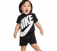 NIKE Baby Boy's Futura Romper (Infant) Black 24 Months