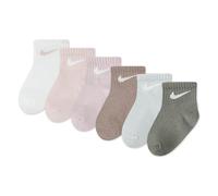 NIKE Baby Boys Nhn Swoosh 6pk Infant Ankle So NHN SWOOSH 6PK INFANT ANKLE SO