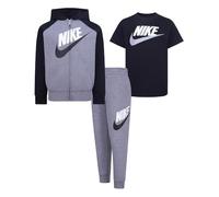 Nike Baby Boys Nk 3-Piece Boxed Set, Grey/White/Black, 2-3 Years EU