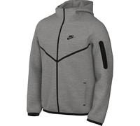 Nike Tech Men's Full-Zip Windrunner Hoodie - Grey - Cotton/Polyester XL