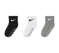 NIKE Baby Boys Unisex Baby Mid Cut Quarter Gripper Socks