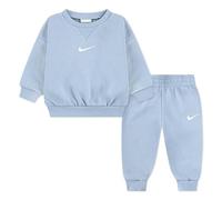 Nike Baby Essential Fleece Crew Set, Cobalt Bliss Heather, 0/3 Months