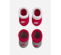 NIKE Unisex Calze Nhn Futura Bootie Nn0048.a4y SOCKS, White/Grey/Berry-Multi-Colored