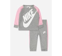 Nike Infant Girls Futura Crew And Jogger Set - Dark Grey, Grey, Size 12 Months Grey