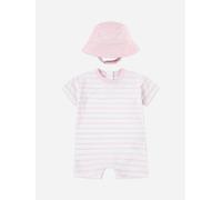Nike Baby Girls Romper with Bucket Hat in Pink - Pink - 0 - 3 Mths