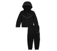 Nike Baby Tech Fleece 2-Piece Full-Zip Set - Black - Cotton 24M