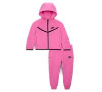 Nike Baby Tech Fleece 2-Piece Full-Zip Set - Pink - Cotton 12M