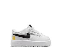 Nike Baby/Toddler Force 1 Low EasyOn Trainers, White/Black, Size 3.5 Younger White/Black