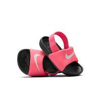Nike Baby/Toddler Kawa Slides, Digital Pink/White-Black, Size 4.5 Younger Digital Pink/White-Black
