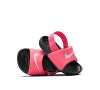 Nike Baby/Toddler Kawa Slides, Digital Pink/White-Black, Size 6.5 Younger Digital Pink/White-Black