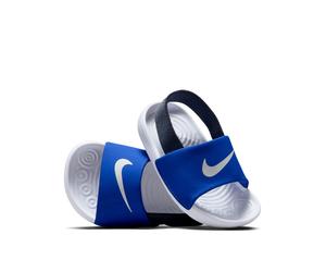 Nike Baby/Toddler Kawa Slides, Game Royal/White-Thunder Blue-, Size 3.5 Younger Game Royal/White-Thunder Blue-