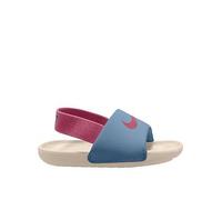 Nike Baby/Toddler Kawa Slides, Work Blue/Peony-Chalk, Size 6.5 Younger Work Blue/Peony-Chalk
