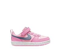 Nike Baby/Toddler Nike Court Borough Low Recraft Trainers, Pink Foam/Ashen Slate-Pink Ris, Size 1 Older Pink Foam/Ashen Slate-Pink Ris
