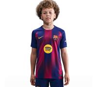 Nike Barcelona 25/26 Home Football Shirt Jnr YS 8-10Yr