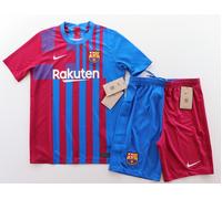 NIKE BARCELONA FC FOOTBALL KIT HOME SHIRT SHORTS CV8222-428 KIDS BOYS GIRLS L XL