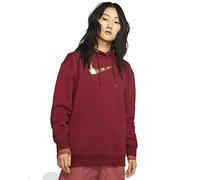 NIKE BB Shine Sweatshirt - Team Red/Team Red/Metallic Gol, X-Large
