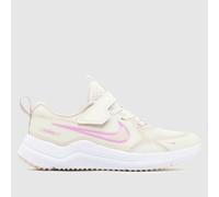 Nike Beige Multi Cosmic Runner Girls Junior Trainers UK 2 (EU 34)