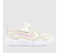 Nike Beige Multi Cosmic Runner Girls Toddler Trainers UK 9.5 (EU 27)