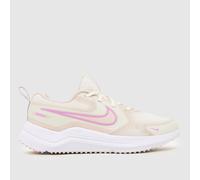 Nike Beige Multi Cosmic Runner Girls Youth Trainers UK 6 (EU 39)
