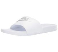Nike Benassi Just Do It, Men's Athletic Sandal, Multicoloured (White/Reflect Silver/White 000), 8 UK (42.5 EU)