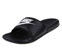 (Black White, Men's UK SIZE 10) Nike Benassi JDI Men's Flip Flops Athletic Sliders