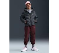Nike Big Kids' All Day Play Padded Jacket, Black/Med Soft Pink, Size M Black/Med Soft Pink