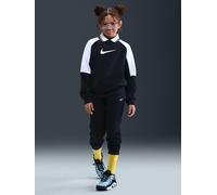 Nike Big Kids' Essentials Colour Block Dri-FIT Tracksuit, Black/White/Black/White, Size S=8-10 Years Black/White/Black/White