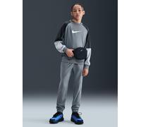 Nike Big Kids Essentials Colour Block Dri-fit Tracksuit, Smoke Grey/Anthracite/White, Size S=8-10 Years Moke Grey/Anthracite/White