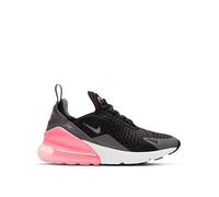 Nike Big Kids Nike Air Max 270 Trainers, Black/Metallic Silver/ Grey, Size 3 Older Black/Metallic Silver/ Grey