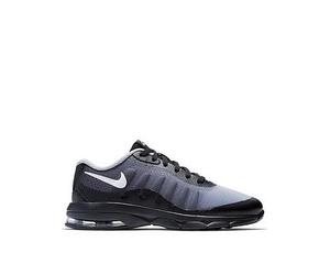 Nike Big Kids Nike Air Max Invigor Print Trainers, Black/White-Wolf Grey, Size 12 Younger Black/White-Wolf Grey