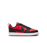 Nike Unisex Kids Court Borough Low Recraft Sneaker, University Red Black White, 4 UK