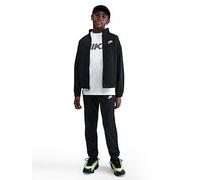 Nike Big Kids Sportswear Dri-FIT Tracksuit, Black/Black/White, Size M Black/Black/White