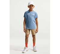 Nike Big Kids Sportswear Embroidered Futura T-Shirt, Work Blue/White, Size M Work Blue/White