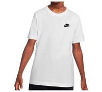 Nike - Big Kid's Sportswear Tee - T-shirt size L, white