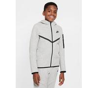Nike Sportswear Tech Fleece Older Kids' Full-Zip Hoodie - Dark Grey Heather - Sustainable Blends Minimum L