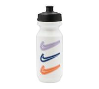 Nike Big Mouth Graphic Sports Bottle in White Nike White