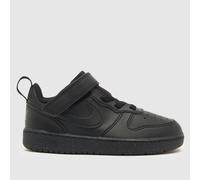 Nike Black Court Borough Low Recraft Toddler Trainers UK 3.5