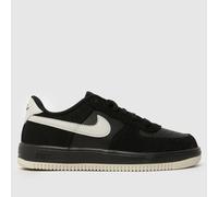 Nike Black Force 1 Low LV8 2 Boys Junior Trainers UK 2 (EU 34)